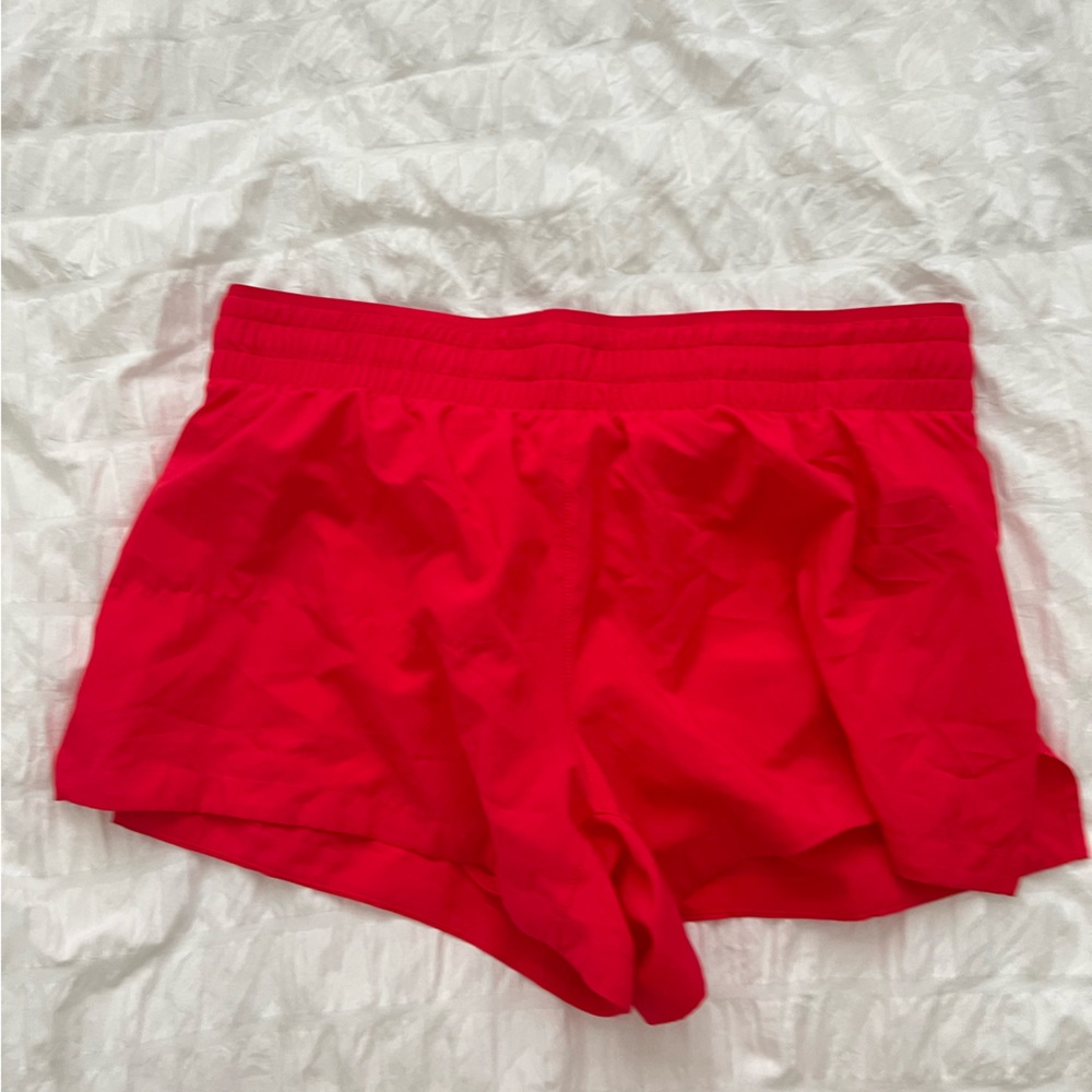 Hot pink (looks red in picture) fabletics shorts